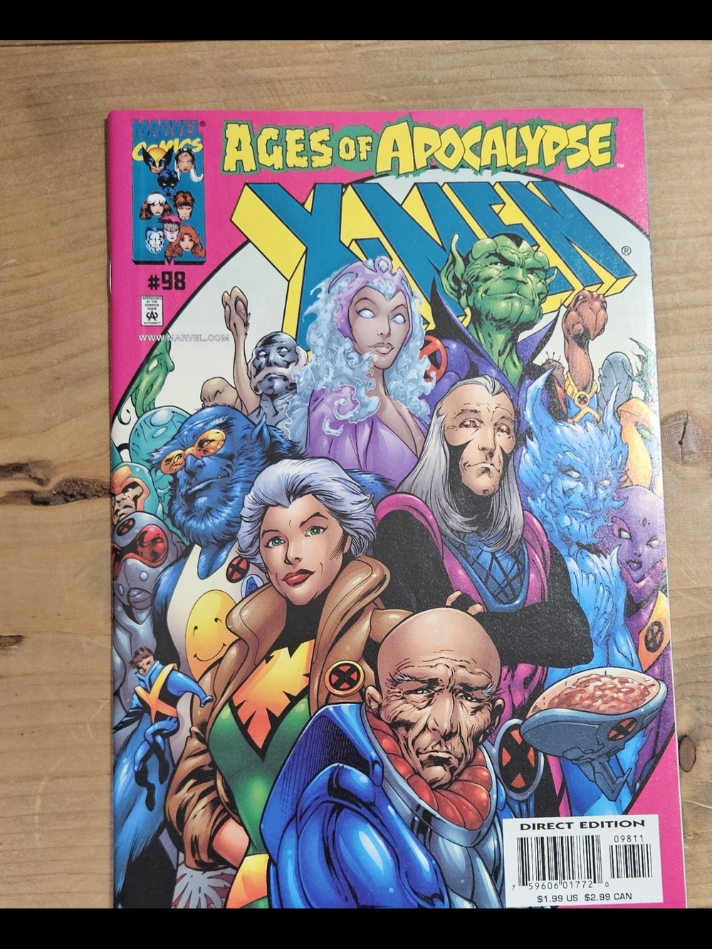 X-Men V.2 #98- 2000, Alan Davis, Mark Farmer, Ages of Apocalypse, Raw 9.6-9.8